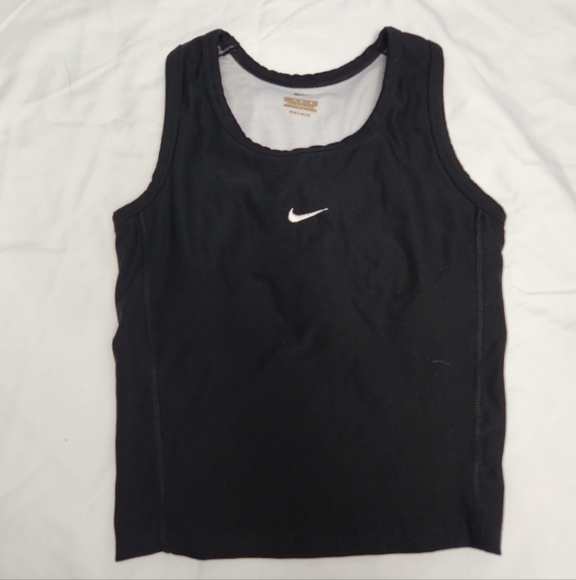 Nike Tops - Nike Women's Size XS black crop top #016